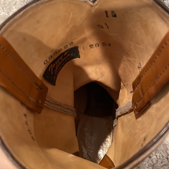 Nashville Tony Lama real leather cow boy boots - Picture 5 of 5